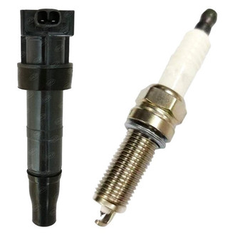 SKP® - Ignition Coil and Spark Plug Kit
