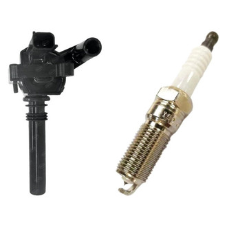 SKP® - Ignition Coil and Spark Plug Kit