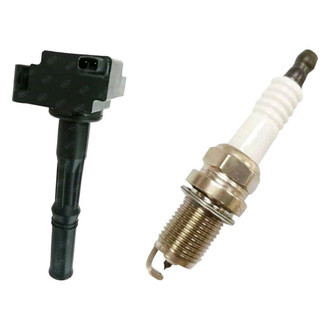 SKP® - Ignition Coil and Spark Plug Kit