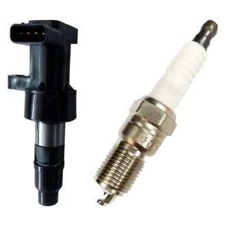SKP® - Ignition Coil and Spark Plug Kit
