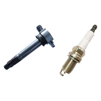 SKP® - Ignition Coil and Spark Plug Kit