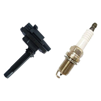 SKP® - Ignition Coil and Spark Plug Kit