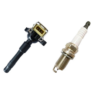 SKP® - Ignition Coil and Spark Plug Kit