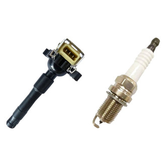 SKP® - Ignition Coil and Spark Plug Kit