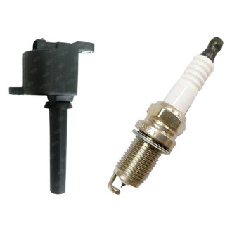 SKP® - Ignition Coil and Spark Plug Kit