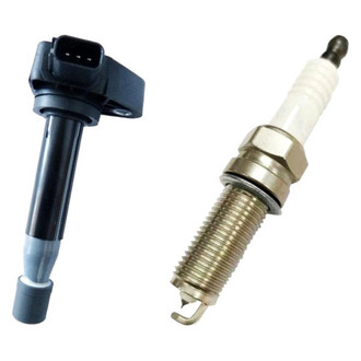 SKP® - Ignition Coil and Spark Plug Kit