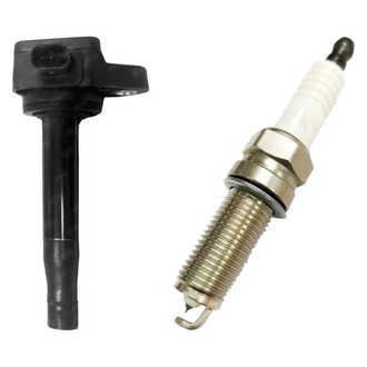 SKP® - Ignition Coil and Spark Plug Kit
