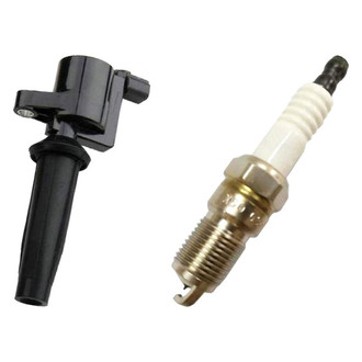 SKP® - Ignition Coil and Spark Plug Kit