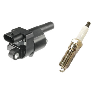 SKP® - Ignition Coil and Spark Plug Kit