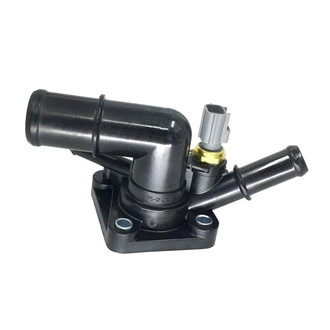 SKP® - Engine Coolant Thermostat Housing with Thermostat and Temperature Sensor