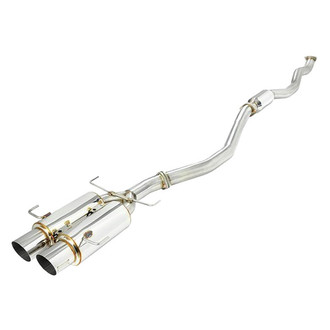 Skunk2® - Mega Power™ 304 SS Double Barrel Cat-Back Exhaust System with Dual Rear Exit