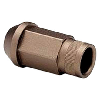 Skunk2® - Hard Anodized Series™ Gray Cone Seat Acorn Bulge Open End Forged Lug Nuts