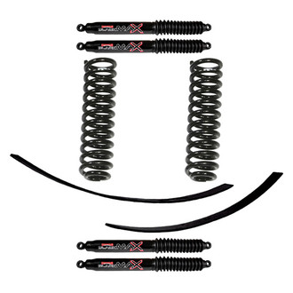Skyjacker® - 4" x 1.5"-2" Standard Series Front and Rear Suspension Lift Kit
