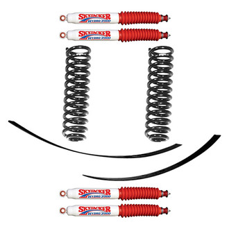 Skyjacker® - 4" x 1.5"-2" Standard Series Front and Rear Suspension Lift Kit