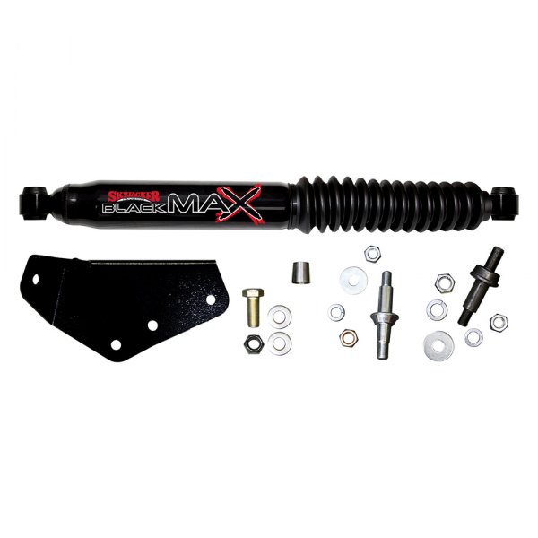  Skyjacker® - Black Max Front Single Steering Stabilizer