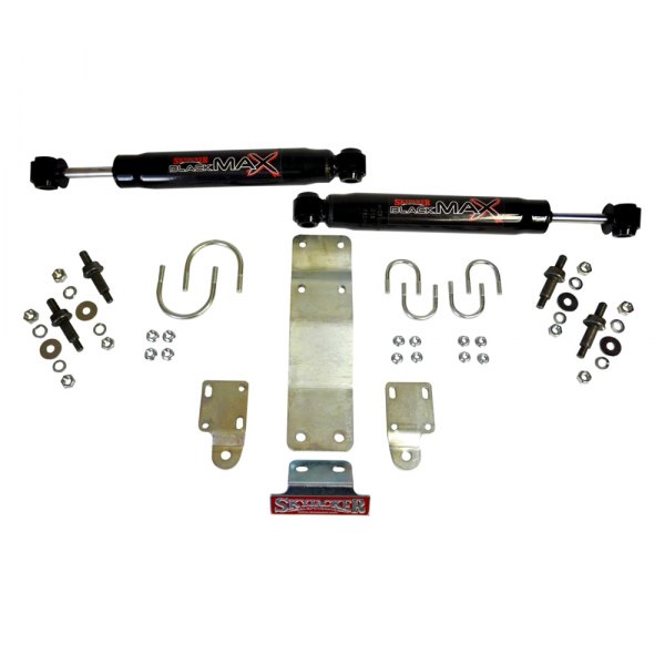 Skyjacker® - Black Max Dual Steering Stabilizer Kit