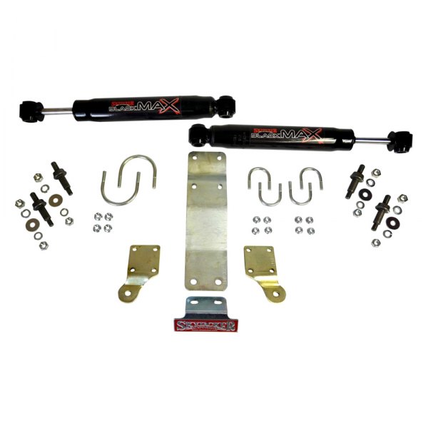 Skyjacker® - Black Max Dual Steering Stabilizer Kit