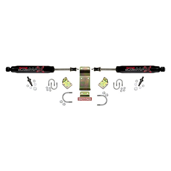 Skyjacker® 8208 Black Max Dual Steering Stabilizer Kit