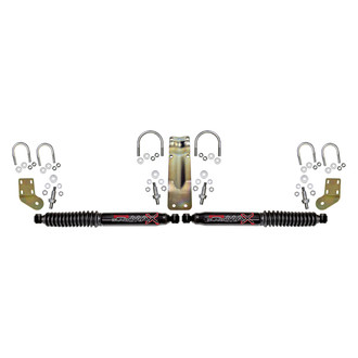 Skyjacker® - Black Max Dual Steering Stabilizer