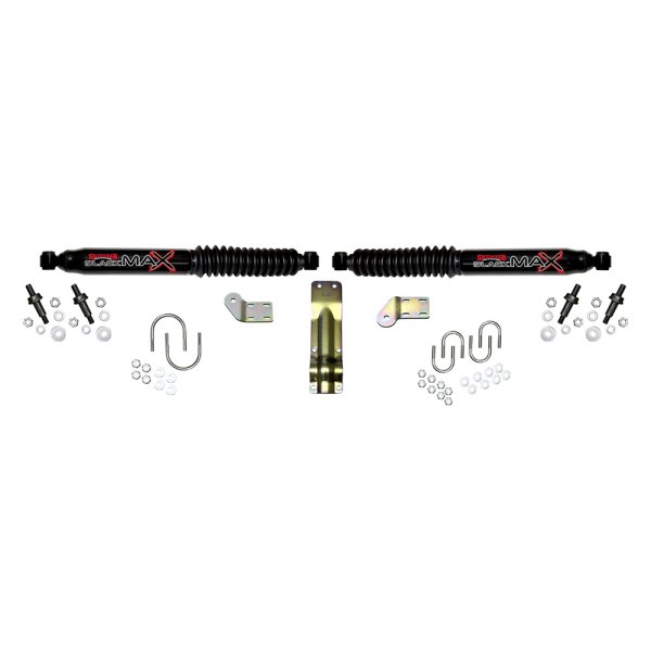 Skyjacker® - Black Max Front Dual Steering Stabilizer