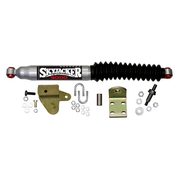 Skyjacker® - Silver 9000 Front Dual Steering Stabilizer