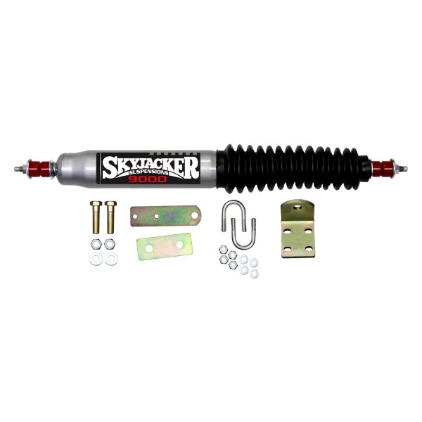 Skyjacker® - Silver 9000 Front Single Steering Stabilizer