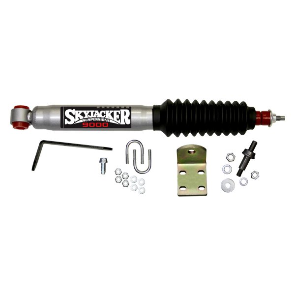 Skyjacker® - Silver 9000 Front Single Steering Stabilizer