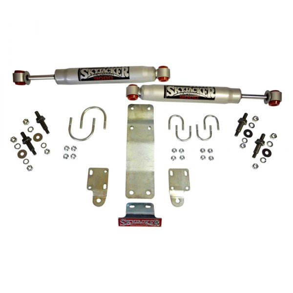 Skyjacker® - Silver 9000 Dual Steering Stabilizer Kit
