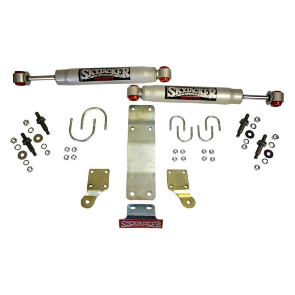 Skyjacker® - Silver 9000 Dual Steering Stabilizer Kit