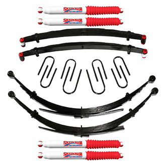 Skyjacker® - 2.5" x 2" Softride™ Front and Rear Suspension Lift Kit