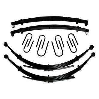 Skyjacker® - 4" x 7"-7.5" Softride™ Front and Rear Suspension Lift Kit