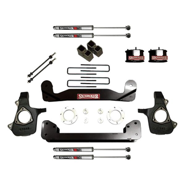 Skyjacker® C14460APKM 4" x 2" Standard Series Front and Rear