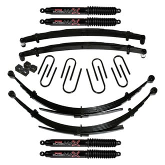 Skyjacker® - 8" x 7"-7.5" Softride™ Front and Rear Suspension Lift Kit