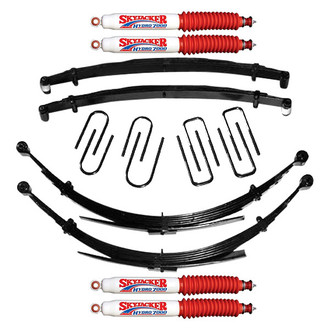 Skyjacker® - 2.5" x 2" Softride™ Front and Rear Suspension Lift Kit