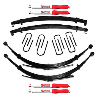 Skyjacker® - 2.5" x 2" Softride™ Front and Rear Suspension Lift Kit