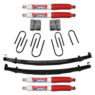 Skyjacker® - 2.5" x 2" Softride™ Front and Rear Suspension Lift Kit