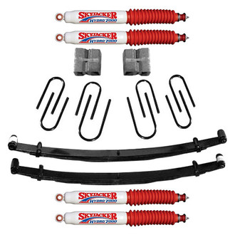 Skyjacker® - 2.5" x 2" Softride™ Front and Rear Suspension Lift Kit