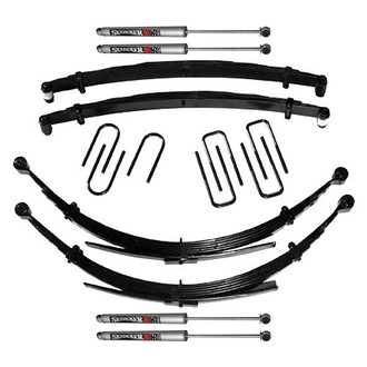 Skyjacker® - 2.5" x 0.5"-2" Softride™ Front and Rear Suspension Lift Kit