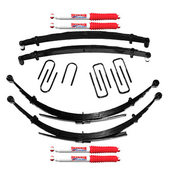 Skyjacker® - 2.5" x 0.5"-2" Softride™ Front and Rear Suspension Lift Kit