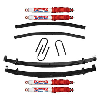 Skyjacker® - 3"-4" x 2"-2.5" Softride™ Front and Rear Suspension Lift Kit