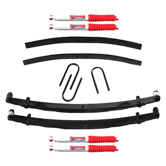 Skyjacker® - 3"-4" x 2"-2.5" Softride™ Front and Rear Suspension Lift Kit