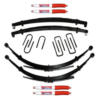 Skyjacker® - 4" x 2"-2.5" Softride™ Front and Rear Suspension Lift Kit
