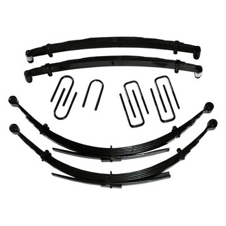Skyjacker® - 4" x 2"-2.5" Softride™ Front and Rear Suspension Lift Kit