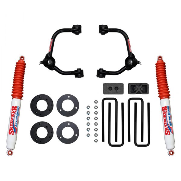 Skyjacker® F1430PN 3" UCA Front and Rear Suspension Lift Kit