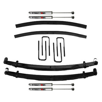 Skyjacker® - 4" x 2" Softride™ Front and Rear Suspension Lift Kit