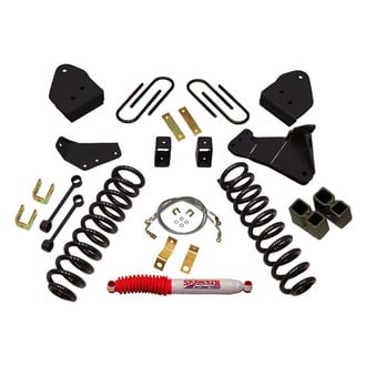 Skyjacker® - 4" Softride™ Front Lifted Leaf Springs