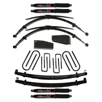 Skyjacker® - 4" x 2" Softride™ Front and Rear Suspension Lift Kit
