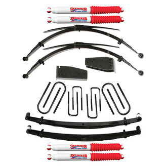 Skyjacker® - 4" x 2" Softride™ Front and Rear Suspension Lift Kit