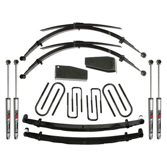 Skyjacker® - 4" x 2" Softride™ Front and Rear Suspension Lift Kit