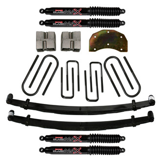 Skyjacker® - 5"-6" x 3.5" Softride™ Front and Rear Suspension Lift Kit